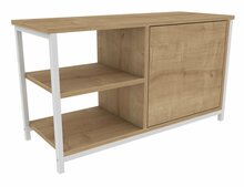 TV-alus Kalune Design Muskegon, 89.6 x 35.3 x 50.8 cm, tamm/valge