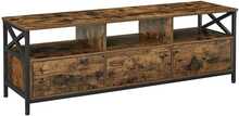 TV-alus Vasagle LTV301B01, 147 x 40 x 50 cm, pruun/must