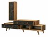 Sektsioon Kalune Design Joseph, tamm/tumehall