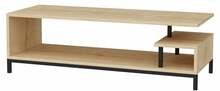 TV-alus Kalune Design Reilly, 120 x 44.6 x 37.6 cm, tamm/must
