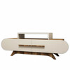 TV-alus Kalune Design Rose, 145 x 36.8 x 49.8 cm, kreemjas/pähkel