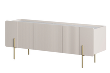 TV-alus Bogart Malmi, 150 cm, beež/kuldne, Kashmir Crema Bianca