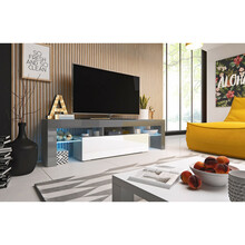 TV-alus Cama Meble Toro 158, 158 x 40 x 41 cm, valge/hall