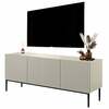 TV-alus Bogart Nicole, 150 cm, pruun, kašmiir, mustad jalad