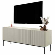 TV-alus Bogart Nicole, 150 cm, pruun, kašmiir, mustad jalad