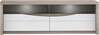 TV-laud Forte Saint Tropez, 49.3 x 147.7 x 52.7 cm, valge/pruun