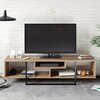 TV laud Kalune Design Asal, 149.4 x 35.2 x 40 cm, pruun/must