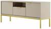 TV-alus Kocot Kids Austin, 135 x 33 x 56.4 cm, kuldne/beež