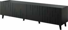 TV-kapp Cama Meble Bari, 200 x 42 x 52 cm, matt must