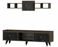 Elutoa mööblikomplekt Kalune Design Rosa Marble, pruun/must
