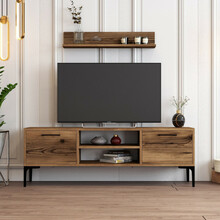 TV-alus Kalune Design Riga, 140 x 48 x 30 cm, pähkel