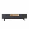 TV-alus Kalune Design Naturel, 180 x 35 x 48 cm, antratsiit