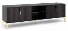 TV-alus Wipmeb Flinn, 40 x 165 x 50 cm, must