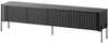 TV-kapp Cama Meble Vera, 190 x 40 x 50 cm, matt must