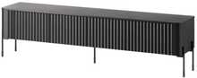 TV-kapp Cama Meble Vera, 190 x 40 x 50 cm, matt must