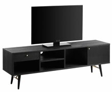 TV-laud Home4you Luxembourg, 150 x 40 x 50 cm, must