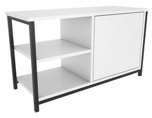 TV-alus Kalune Design Muskegon, 89.6 x 35.3 x 50.8 cm, valge/must