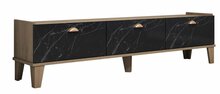 TV-laud Kalune Design Sumer E3630, 178 x 34.6 x 44.8 cm, must/tamm