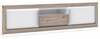 TV-alus Forte Canne CQNT131B-C141, 53 x 192.7 x 56.2 cm, valge/punane