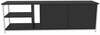 TV-alus Kalune Design Primrose, 35.3 x 160 x 50.8 cm, antratsiit/valge
