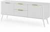 Telerilaud Eltap Chavelle, 150 x 60 x 40 cm, valge