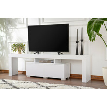 TV-alus Asir puitlaastplaat, 180 x 50 cm, naturaalne valge