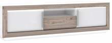 TV-alus Forte Canne CQNT131B-C141, 53 x 192.7 x 56.2 cm, valge/punane