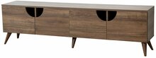 TV-alus Kalune Design Grotte, 35 x 180 x 50 cm, pähkel