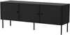 RTV 3D kapp Cama Meble Palazzo Bis, 151 x 40 x 60 cm, must matt