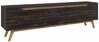 TV laud Kalune Design D1, 180 x 35 x 48.6 cm, must/pähkel