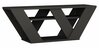 TV-laud Kalune Design Pipralla, 110 x 30 x 40 cm, antratsiit