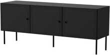 RTV 3D kapp Cama Meble Palazzo Bis, 151 x 40 x 60 cm, must matt