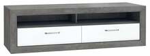 TV-alus Forte Lennox, 52.4 x 153 x 46.9 cm, pruun/valge