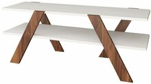TV-alus Kalune Design Basic 146, 120 x 33.1 x 45 cm, valge/pähkel