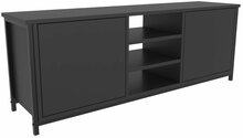 TV-laud Kalune Design Otis, 35.3 x 140 x 50.8 cm, antratsiit/must