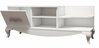 TV-laud Kalune Design Sultan, 130 x 45 x 50.6 cm, valge