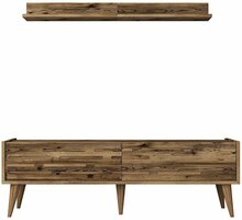 Sektsioon Kalune Design Valensiya 140, 140 x 35 x 45 cm, pähkel, 2 tk