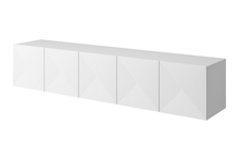 TV-alus Bogart Asha, 200 cm, valge matt