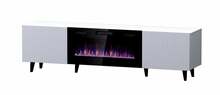 TV-alus Cama Meble Pafos 180, valge + must
