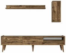 Sektsioon Kalune Design Valensiya, 45 x 180 x 35 cm, pähkel, 3 tk