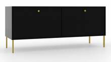 TV-alus ADRK Tili 2D, 120.6 x 40.8 x 50 cm, must