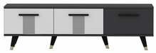 TV-alus Kalune Design Asimo, 150 x 35 x 45 cm, antratsiit/valge