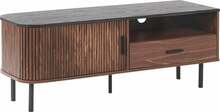 TV-laud Shumee Jose, 40 x 120 x 46 cm, tume puit/must