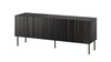 RTV kapp Cama Meble ISLA, 150.5 x 40 x 60 cm, must matt