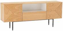 TV-alus Home4you Nate, 180 x 40 x 76 cm, tamm