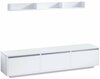 Sektsioon Kalune Design Prag 746JUG3003, 30 x 180 x 35 cm, valge