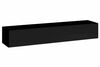 TV-alus ASM Switch RTV 1, 180 x 40 x 30 cm, must/must läikiv
