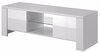 TV-alus Cama Meble West, 130 x 42 x 42 cm, valge/valge läige