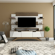 Sektsioon Kalune Design Deparo, pruun/valge