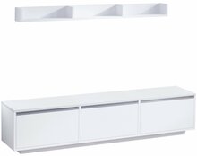 Sektsioon Kalune Design Prag 746JUG3003, 30 x 180 x 35 cm, valge